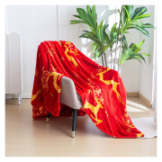 Koc Świąteczny Mikrofibra Cotton World 220x200 Czerwony Renifery