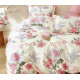 Pościel 160x200 Dwustronna Bawełna Satynowa Collection World Kwiaty