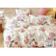 Pościel 160x200 Dwustronna Bawełna Satynowa Collection World Kwiaty