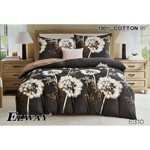 Pościel Dwustronna Bawełniana Elway 220/200 Dmuchawce