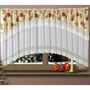 Firana Świąteczna Gotowa 400cmx160cm Gwiazda Betlejemska