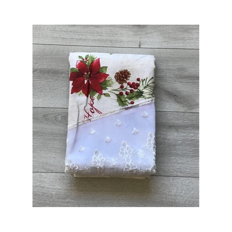 Firana Świąteczna Gotowa 400cmx160cm Gwiazda Betlejemska