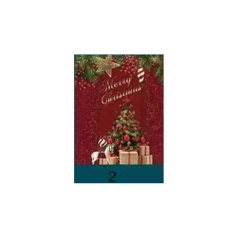 Firana Świąteczna Gotowa 400cmx155cm Merry Christmas