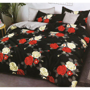 Pościel 3D Satyna Bawełniana 220/200 4cz Róże