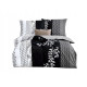 Pościel Dwustronna Bawełniana Elway 140/200 Grafika/Liście