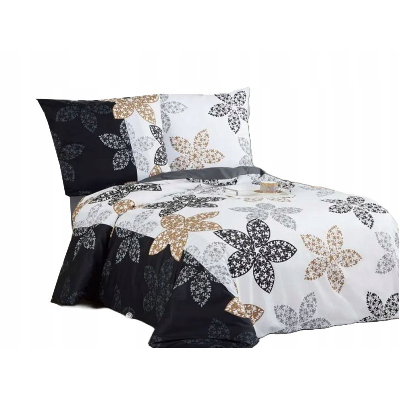 Pościel Dwustronna Bawełniana Elway 140/200 Liście