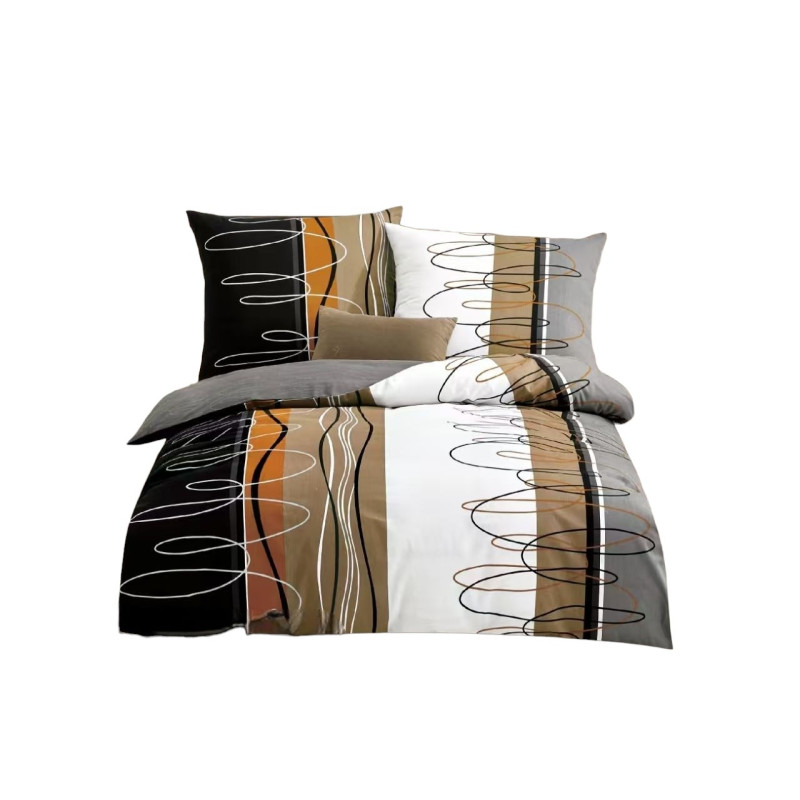 Pościel Dwustronna Bawełniana Elway 140x200 Grafika