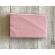 Prześcieradło Z Gumką Bawełna Z Mikrowłóknem 90x200cm Pudrowy Róż