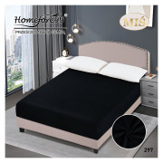 Prześcieradło Z Gumką Pluszowa Mikrofibra Miś 140x200 Czarne