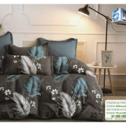 Pościel 3D Satyna Bawełniana 220/200 3cz Pióra