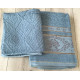 Ręcznik Frotte 100% Bawełna Kąpielowy 70x140 Niebieski Denim