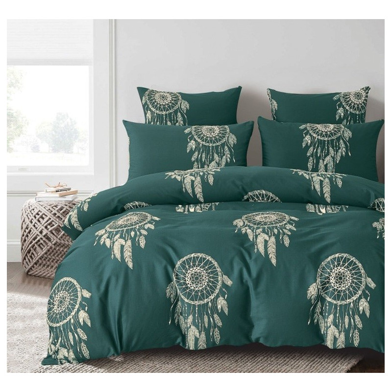 Pościel 140x200 Dwustronna Bawełna Satynowa Collection World Łapacze S...