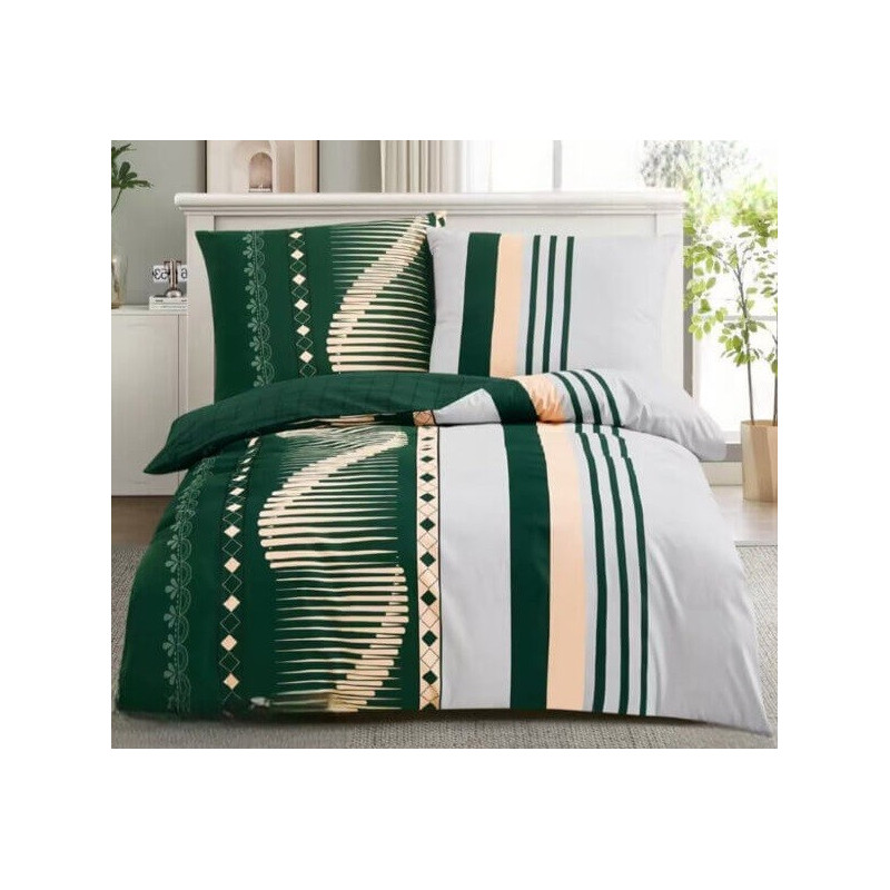 Pościel Bawełniana Dwustronna Elway 160/200 Wzory Graficzne