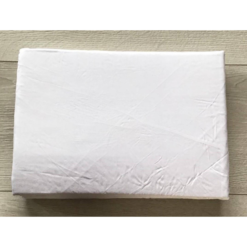 Prześcieradło Bawełniane Z Gumką 160x200cm Biały