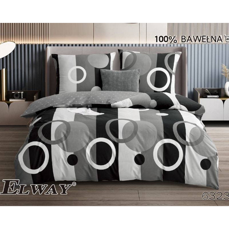 Pościel Dwustronna Bawełniana Elway 220/200 Koła