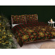Pościel Świąteczna 160x200 HOME SATIN Detexpol Bawełna 100% Śnieżynki