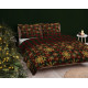 Pościel Świąteczna 220x200 HOME SATIN Detexpol Bawełna 100% Śnieżynki