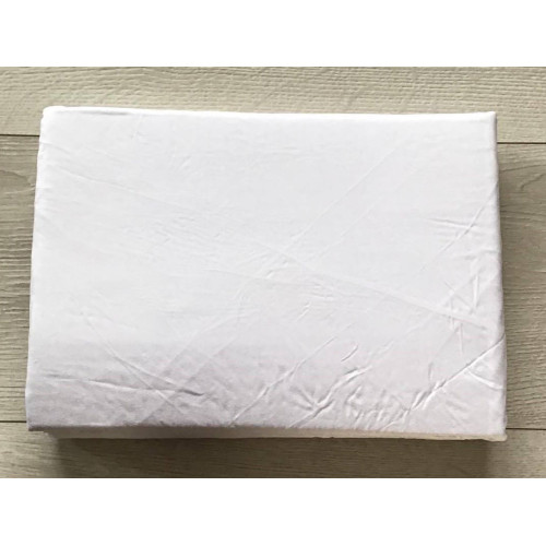 Prześcieradło Z Gumką Bawełna Z Mikrowłóknem 220x200cm Białe