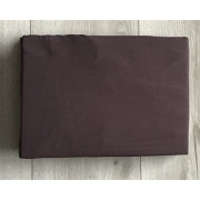 Prześcieradło Z Gumką Bawełna Z Mikrowłóknem 160x200cm Czekoladowy