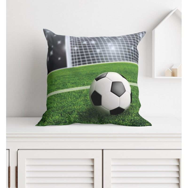 Poszewka Mikrofibra 3D 40x40cm Piłka Na Boisku