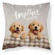 Poszewka Mikrofibra 3D 40x40cm Pieski