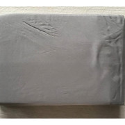 Prześcieradło Z Gumką Bawełna Z Mikrowłóknem 220x200cm Szare