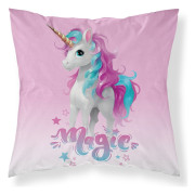 Poszewka Mikrofibra 3D 40x40cm Jednorożec