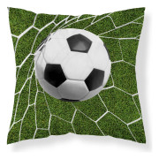 Poszewka Mikrofibra 3D 40x40cm Piłka W Siatce