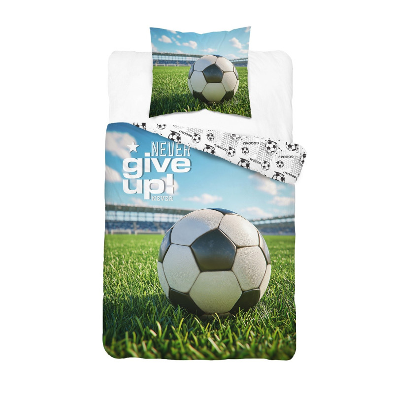 Pościel Młodzieżowa Detexpol 100% Bawełna 160/200 2cz Piłka