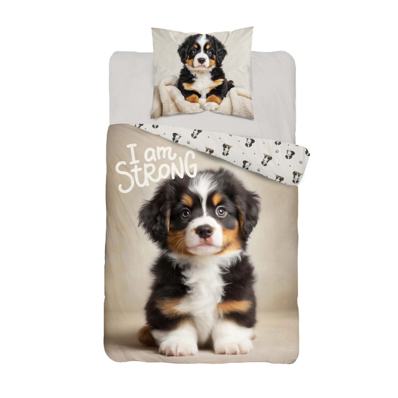 Pościel Młodzieżowa Detexpol 100% Bawełna 140/200 2cz Pies