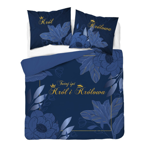 Pościel Holland 100% Bawełna 220x200 3cz Król i Królowa