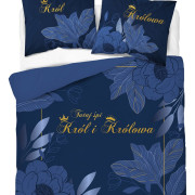 Pościel Holland 100% Bawełna 220x200 3cz Król i Królowa