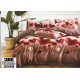 Pościel 3D Satyna Bawełniana 160/200 4cz Czerwone Serca