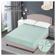 Prześcieradło Z Gumką Pluszowa Mikrofibra Miś 220x200 Miętowe