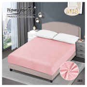 Prześcieradło Z Gumką Pluszowa Mikrofibra Miś 160x200 Pudrowy Róż