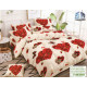 Pościel 3D Satyna Bawełniana 160/200 3cz Serca Róże