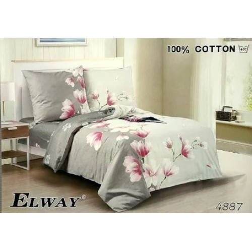 Pościel Dwustronna Bawełniana Elway 140/200 Magnolia