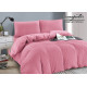 Pościel Mikrofibra Welurowa Minky 220x200 Różowa