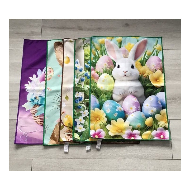 Komplet 5 Szt Ręczników Kuchennych Wielkanocnych 40x60cm Mix Wzorów