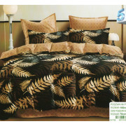 Pościel 3D Satyna Bawełniana 160/200 3cz Jesienne Liście