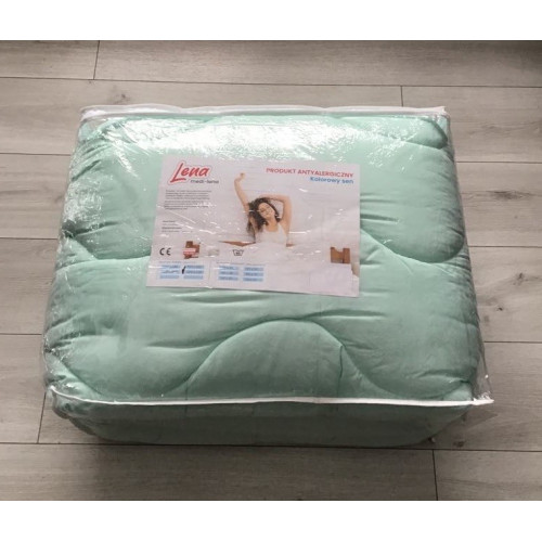 Kołdra Antyalergiczna 160x200 Produkt Polski Pikowana Jednokolorowa