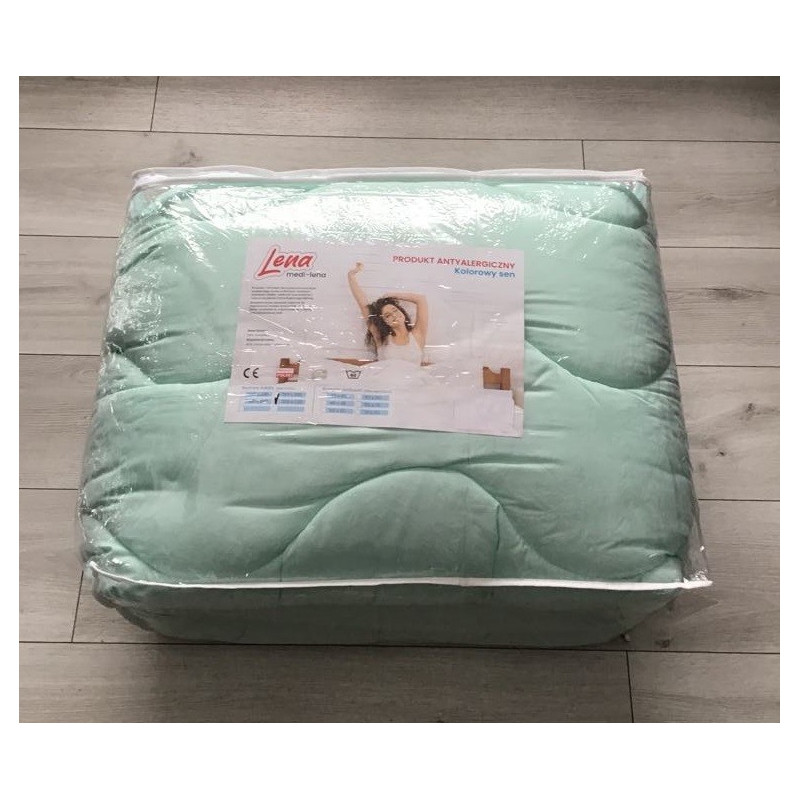 Kołdra Antyalergiczna 160x200 Produkt Polski Pikowana Jednokolorowa