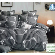 Pościel 3D Satyna Bawełniana 160/200 3cz Serca z Gwiazdek