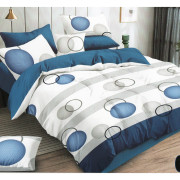 Pościel 3D Satyna Bawełniana 220/200 Z Prześcieradłem Koła