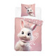 Pościel Młodzieżowa Detexpol 100% Bawełna 160x200 2cz Królik