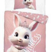 Pościel Młodzieżowa Detexpol 100% Bawełna 160x200 2cz Królik