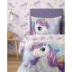 Pościel Młodzieżowa Detexpol 100% Bawełna 140x200 2cz Unicorn Jednoroż...