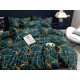 Pościel 3D Satyna Bawełniana 160/200 3cz Zielona Marmur