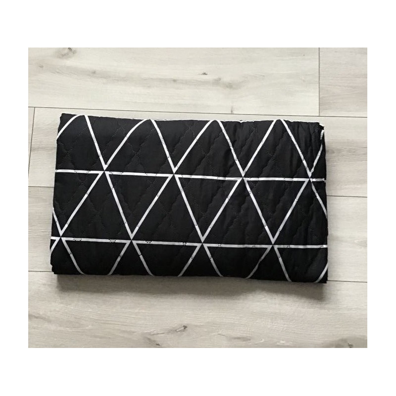 Kołdra Pikowana Cienka Na Lato 160x200 Czarna