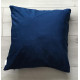 Poszewki welurowe 40x40 cm Przeszyte Romby Granatowe
